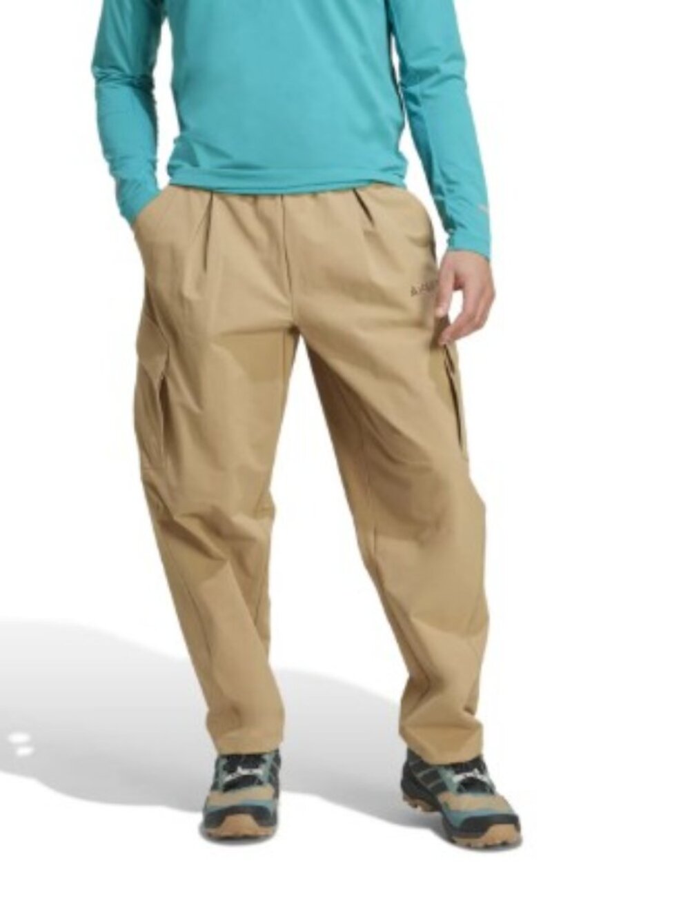 adidas Terrex Xploric Cargo Pant Cardboard JM7424 Size Large NWT